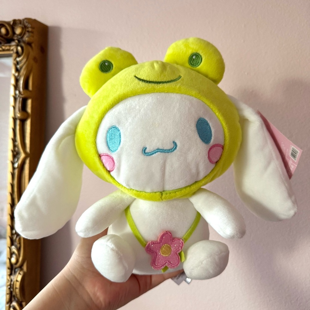 Cinnamoroll spring summer frog small plush